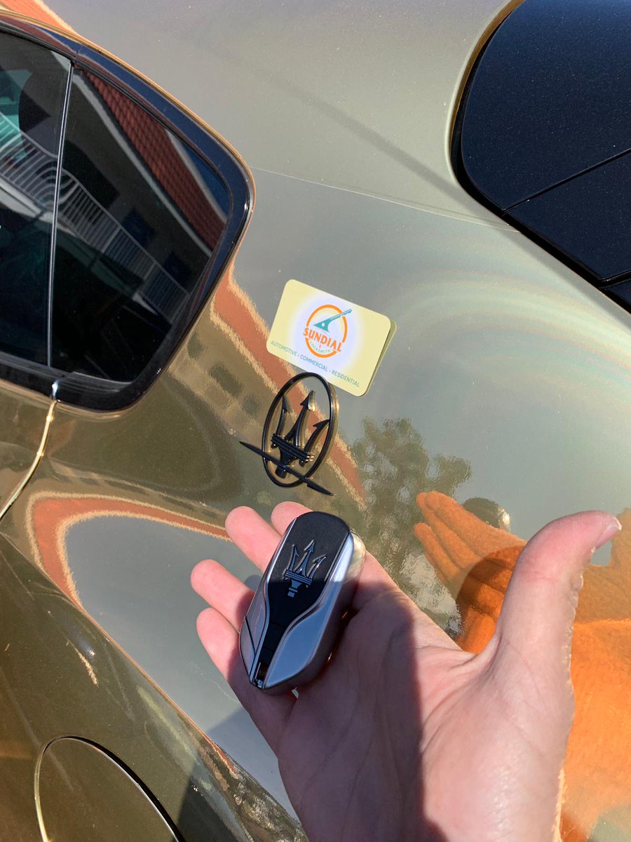 TempeLockShop's tweet photo. 2017 Maserati Levantine - All keys lost
New Maserati key fob.
Original manufacture key fob.
#Maserati proximity key.
Pin code read and program key fob via #smartpro by #Advancediagnostic.
Cutting edge key by laser key product #3Delite.
#lostkeys #locksmith #proximitykey #arizona https://t.co/wQql4H1L2j