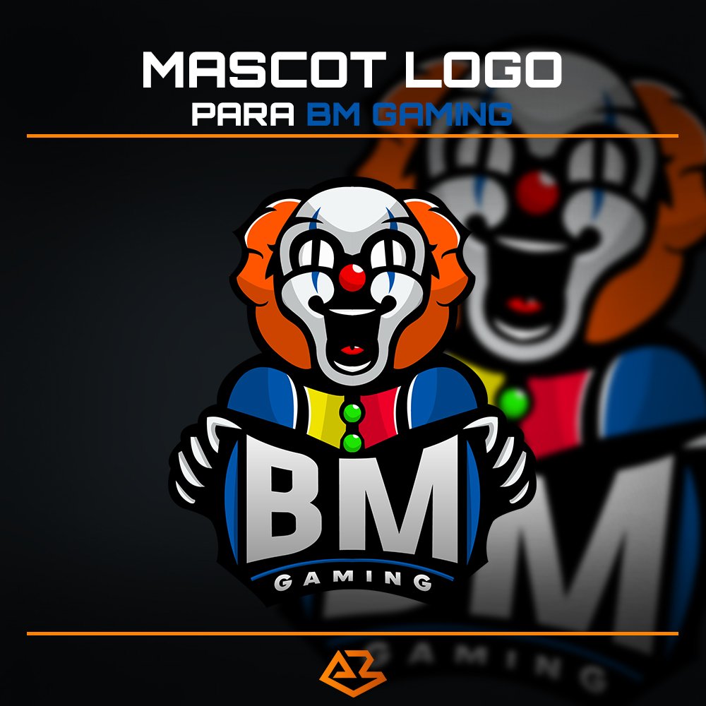 Mascot Logo para @bmgaming_gg

❤️+🔄