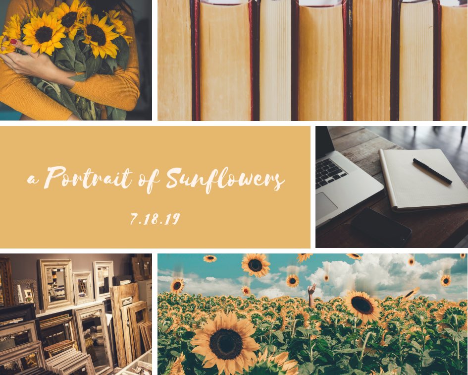 I’d like to introduce the name of my second collection out later this year. 
•
A Portrait of Sunflowers! 🖼 🌻 🖼 •
•
•
What do you guys think?
#poetry #titlereveal #selfpublished #writing