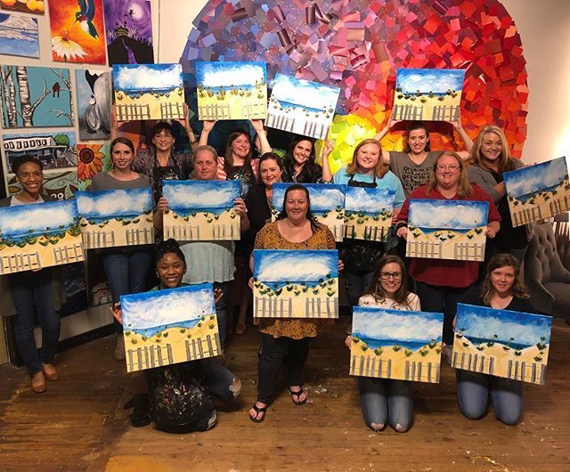 This ladies church group has us dreaming of the beach! We hope everyone had an amazing #springbreak last week and for those having it this week, #enjoy🏖 bit.ly/Spirited-Art