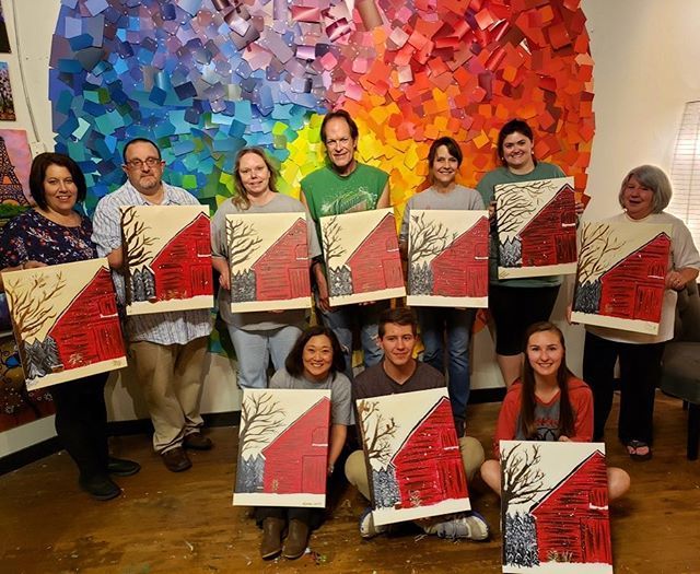 #corporateparties at #spiritedartao are a fun &amp; simple #teambuilding opportunity! bit.ly/Spirited-Art