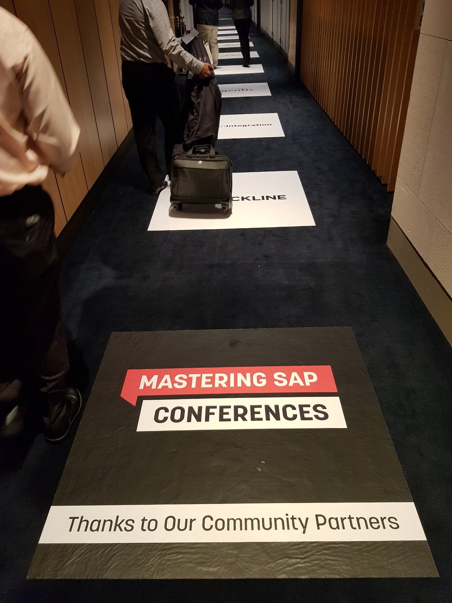 QuelzSeville's tweet image. All set, ready to go #MasteringSAP