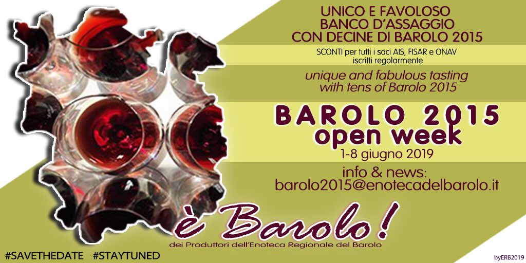 Presentazione #Barolo 2015 #SaveTheDate #workinprogress #StayTuned