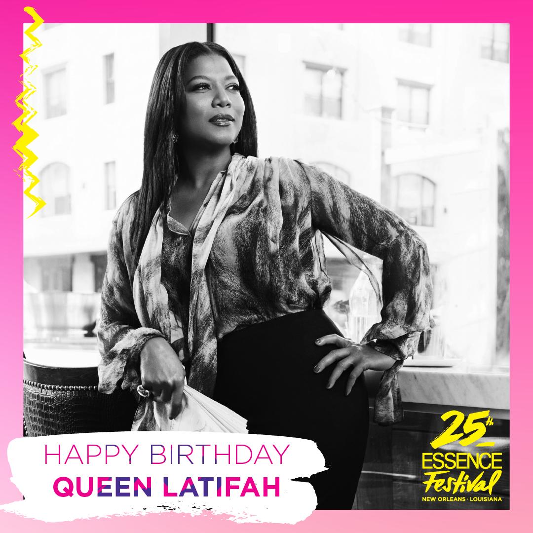 Happy birthday to a woman who showed us exactly what a is made of! Queen Latifah turns 49 today. 