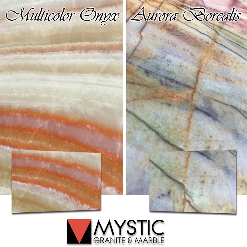 Sweeten your décor with rock "candy"!
#Mysticgranite #countertops #quartzite #granite #marble #kitchenremodel #remodel #bathroomremodel