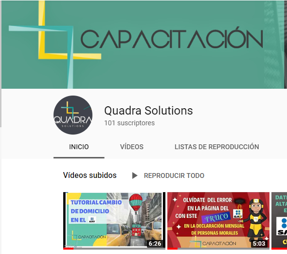 Quadra_S_'s tweet photo. Llegamos a nuestros primeros 100 suscriptores en nuestro canal de #YouTube gracias a cada uno de ustedes, seguimos trabajando para ofrecerles el mejor contenido. ¡¡¡Gracias!!!
#QSCapacitación #AprendoConQS #ActitudQuadra https://t.co/1tdjaEn95n