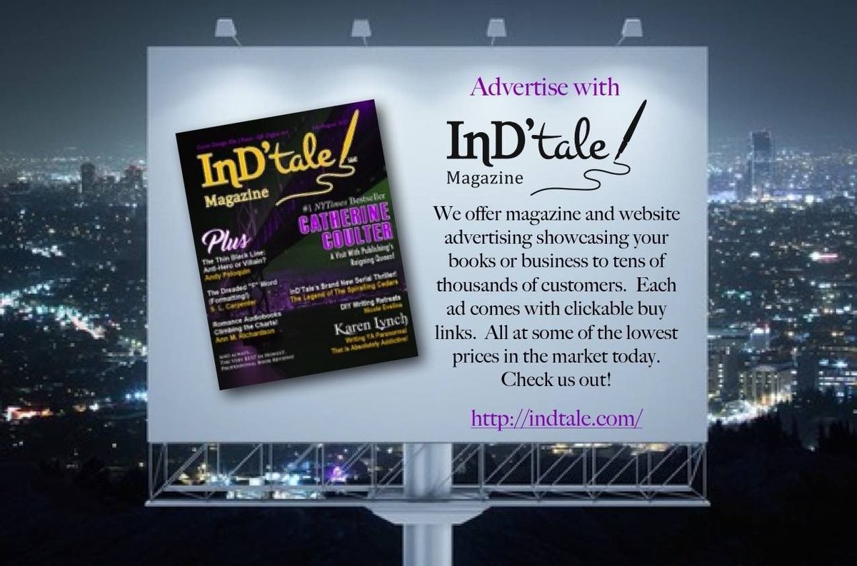 InDTaleMagazine's tweet photo. Looking to advertise? Look no further! We’ve got you covered. 
Visit: https://t.co/Uww0GL8h34
#advertise #indie #indtalemagazine #OnlineMarketing #authors #business #checkusout https://t.co/TprOGu9oUM