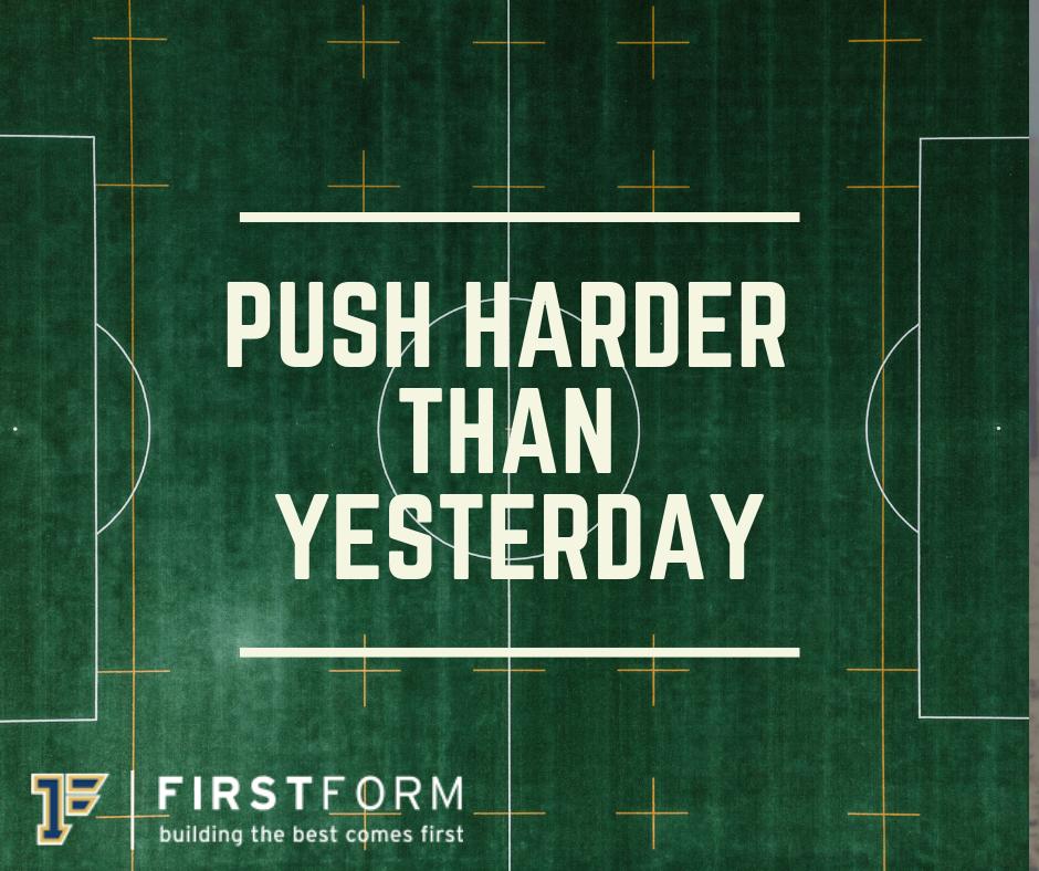 FirstFormInc's tweet image. #motivationalmonday #mondaymotivation #firstform #turf #sports
