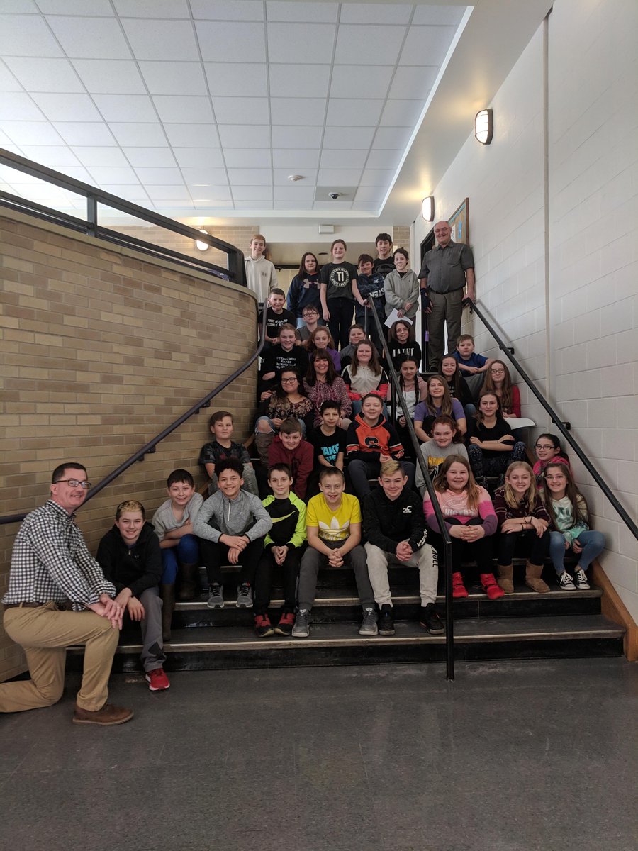 HeuveltonCSD's tweet photo. Jerry Newvine visited both 6th grade classes to talk to them about bullying and people with disabilities. https://t.co/NUwhuzeAXN