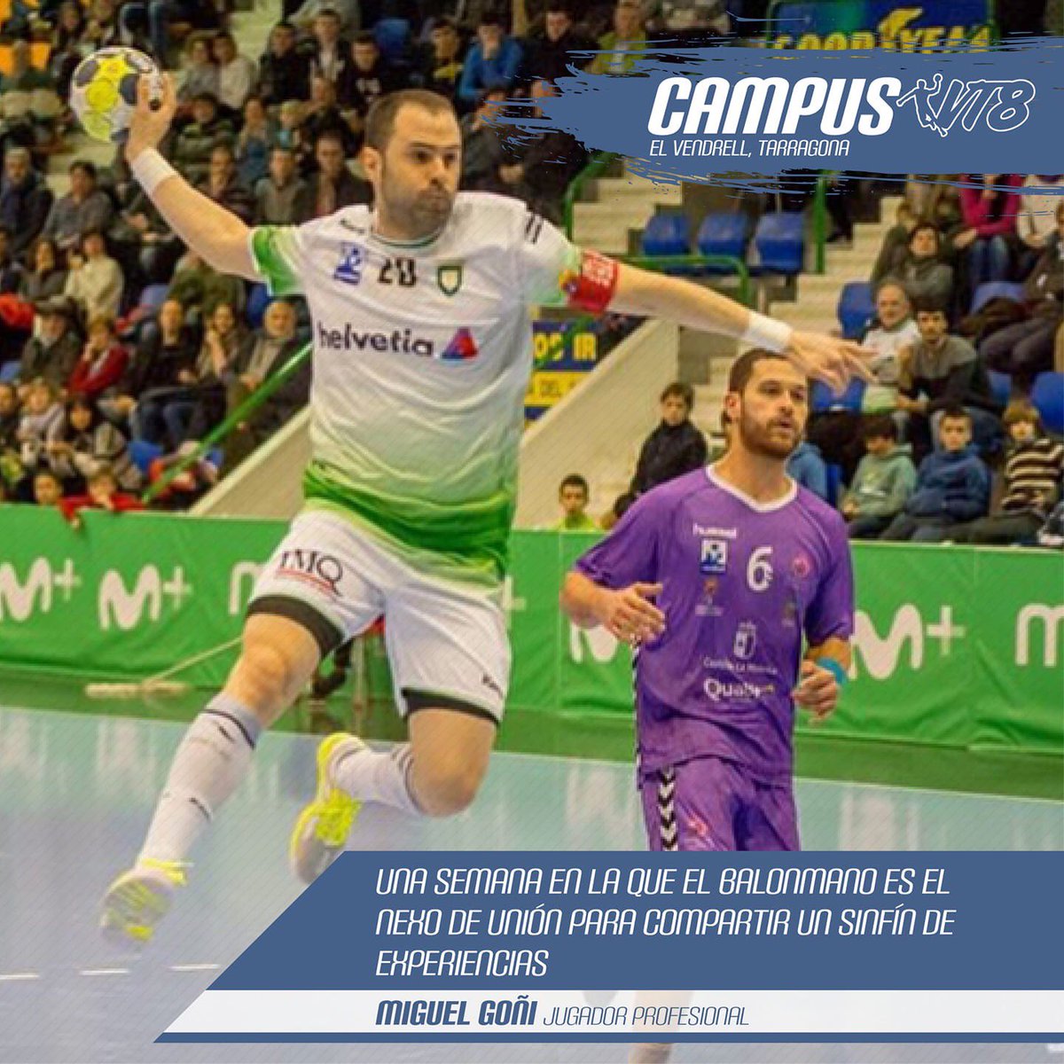 mcadens's tweet photo. #STAFFVT8 | “Una semana en la que el balonmano es el nexo de unión para compartir un sinfín de experiencias”
👉🏽 @MiguelGoniArr 
#campusVT8 #LaFamiliaVT8 🤾🏼‍♀️🤾🏻‍♂️ https://t.co/sM04VWHkG0