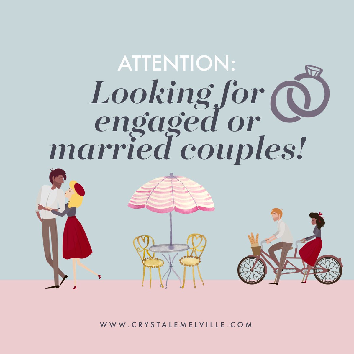 Higherselfcoach's tweet photo. ATTENTION!!

LOOKING FOR 2 ENGAGED or MARRIED COUPLES TO TAKE A FREE ASSESSMENT.

ONGOING SESSIONS AVAILABLE BY APPOINTMENT ONLY. AN OFFERING WILL BE ACCEPTED FOR COUNSELING &amp; RELATIONSHIP COACHING. 

CLICK THE LINK IN BIO TO GET STARTED!
#marriagegoals
#RelationshipGoals https://t.co/5t0MfGsoVo
