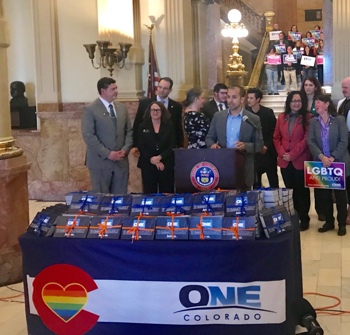 HRC is in Denver with One Colorado to urge the Colorado General Assembly to pass protections for LGBTQ youth against the dangerous practice of so-called "conversion therapy"