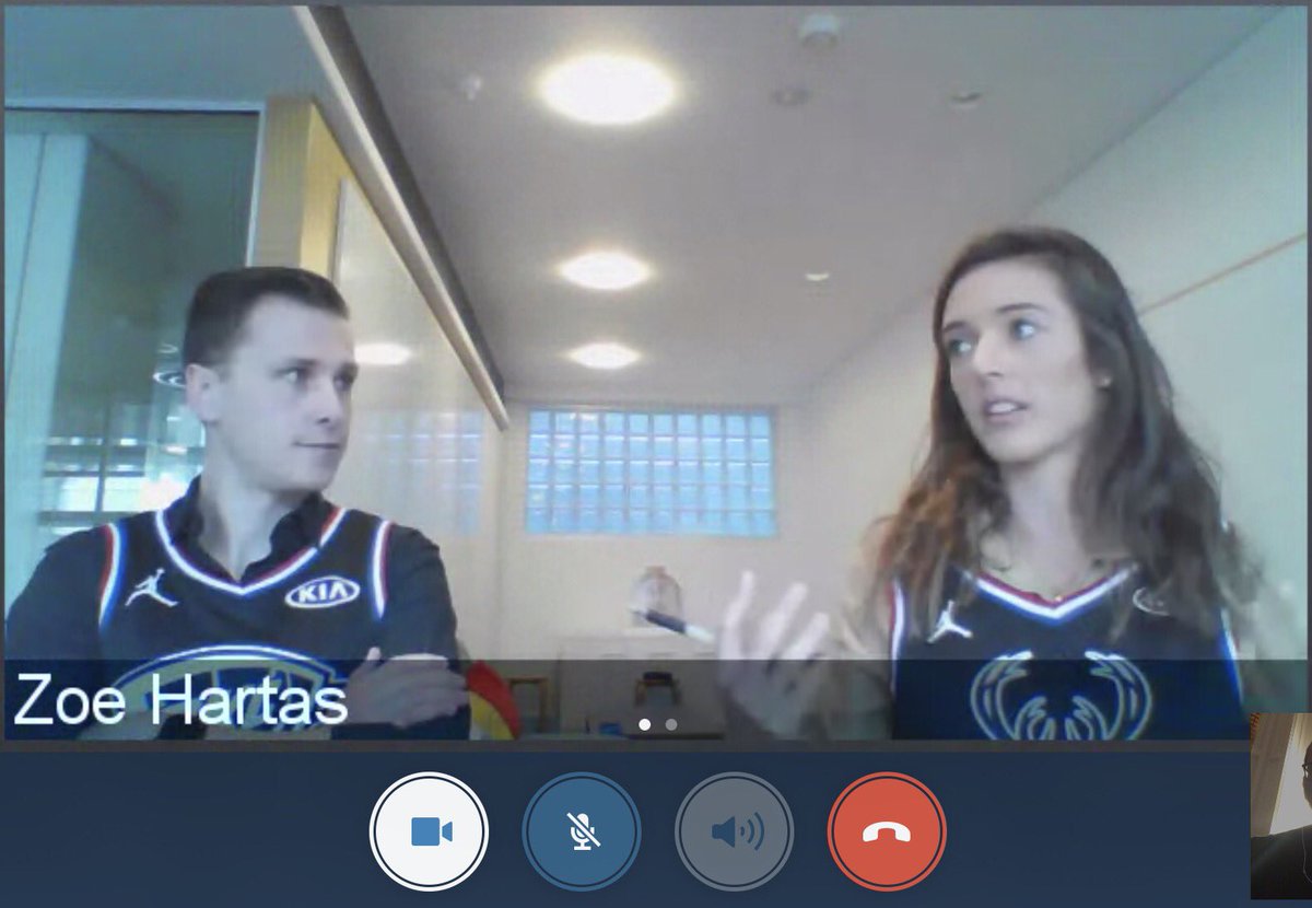 Millsyrob's tweet photo. Our Leadership Team receive a great debrief from @daveeveritt9 &amp; @zc_109 on their #dojoexplore trip to the @NBA All Star weekend. A key part of @thegembagroup Learning &amp; Development program #goingtogemba https://t.co/UkxpPBvZMt