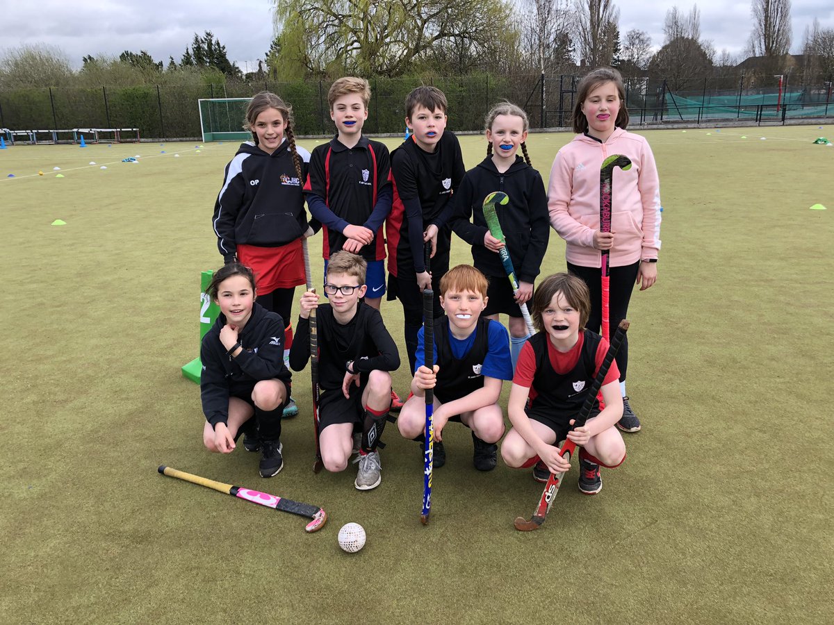 CarynSmith10's tweet photo. Well done to both @StJamesCofE quick sticks hockey teams. Looking forward to the county final. Thankyou @MoveMoreCIO for organising this tournament https://t.co/wlLSmVFPbY