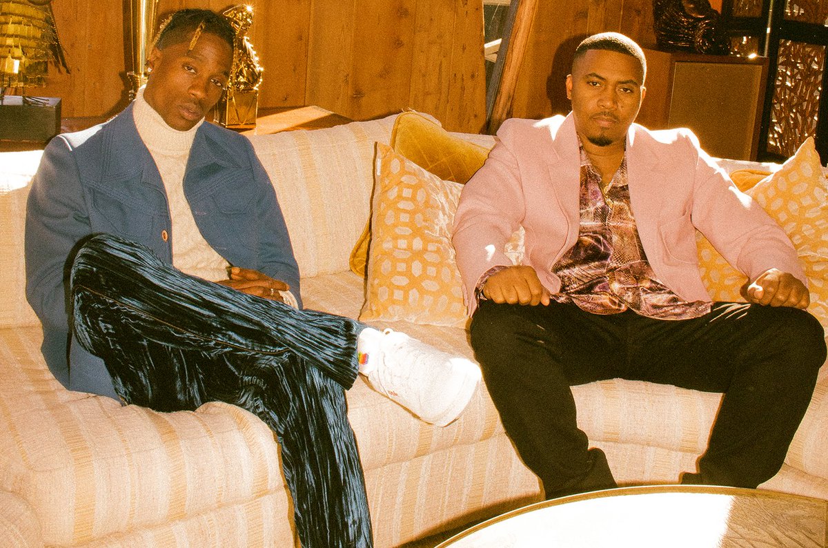In a new interview for 'Playboy,' @trvisXX & @Nas talk future of hip-hop: "Rap music can't be stopped" https://blbrd.cm/vVOX66