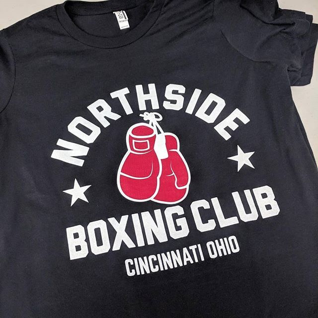 cincyapparel's tweet photo. Pay homage to the greats before you. #cincinnati #ohio #screenprinter #screenprinting #boxing #boxingclub #northside https://t.co/Q8qrOspRcT https://t.co/PHnguPZPpa