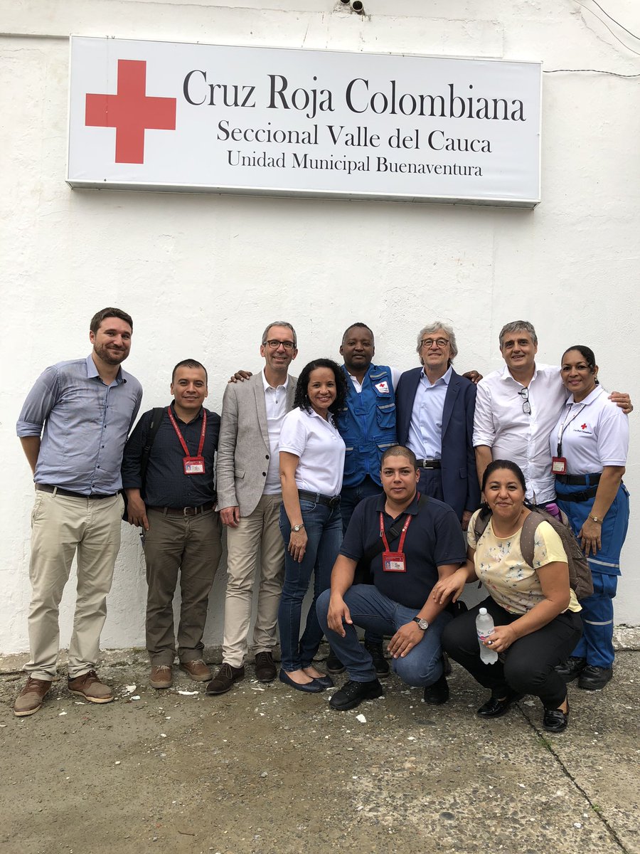 Visiting the #CruzRojaColombiana in Buenaventura. Gracias por la bienvenida @DStillhartICRC <a href="/CICR_co/">CICR Colombia</a>.