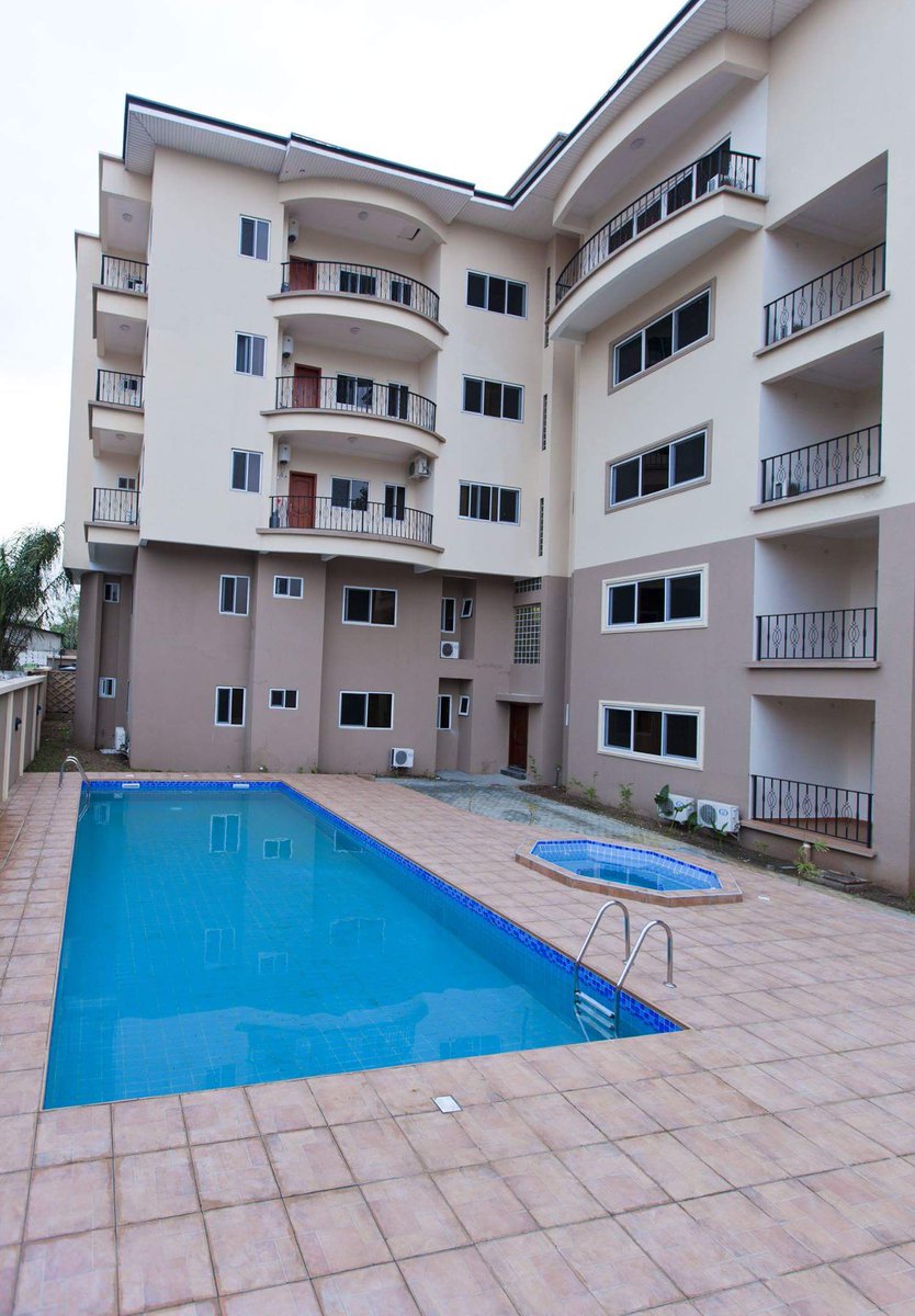 #ForSale 
A two bedroom furnished apartment in North Ridge is selling. Located within a gated community.  Facilities include a standby generator, a swimming pool and gym.
$300,000.00 
#AccraDevelopments #Ghana #AccraThings #AccraBuildings #AccraMusicExpo #AccraProperties