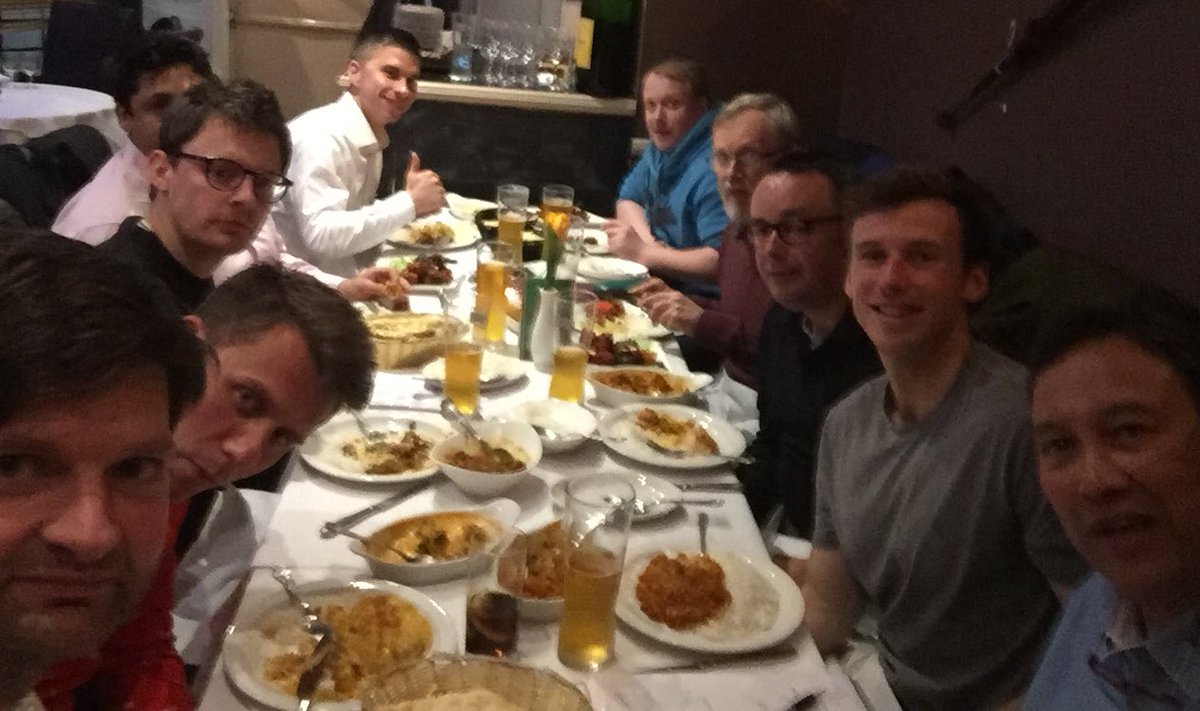 The 🏏 season is coming! Pre-season <a href="/blackheathcc/">Blackheath Cricket Club 🏏</a> committee meeting at one of our wonderful sponsors - #royalnepalese in Blackheath