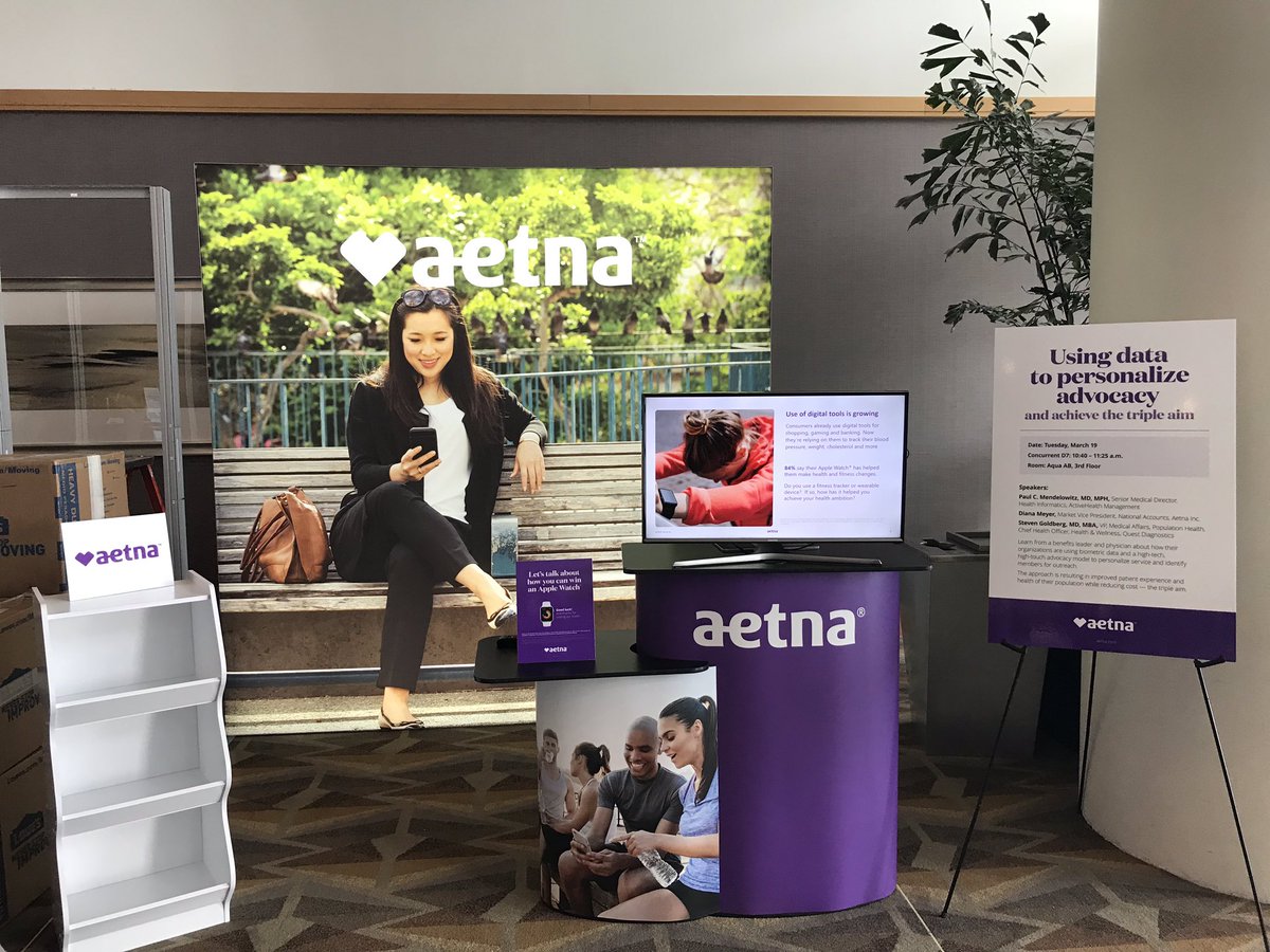 mariarucci's tweet photo. @Aetna, a CVS Health Company is a proud sponsor of the 19th annual Employee Health Care Conference.  Stop by the booth and say hi this week in #SanDiego! #tcbEHC #Aetnaemployee @Conferenceboard https://t.co/uWYjNxVaXJ