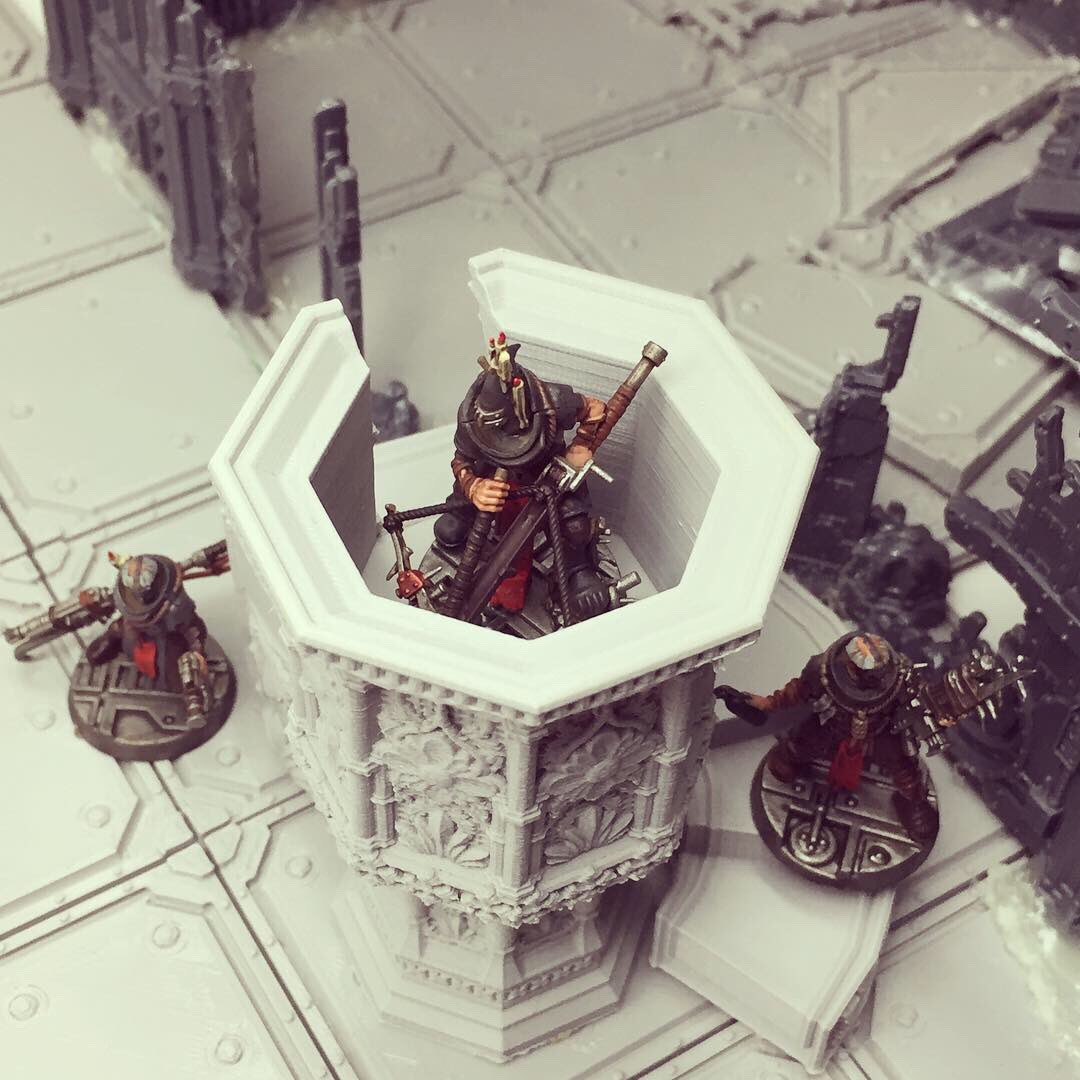 the_iw_crafter's tweet photo. Pulpit and side chamber #necromunda #inquisimunda #inq #inq28 #dustmonkey #dustmonkeyapparel #immersiveworldcrafter #sectorimperialis #40kterrain #terrain #terrainiac https://t.co/pSytLSLGpr