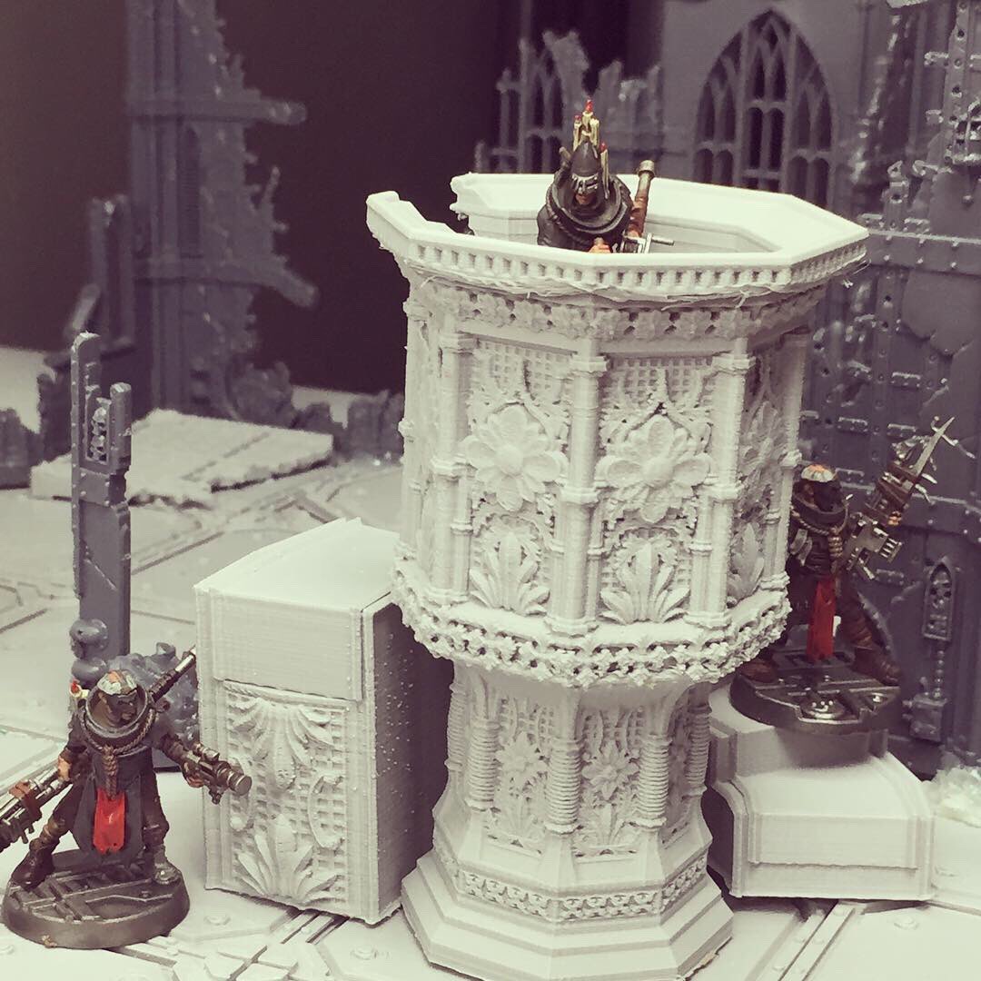 the_iw_crafter's tweet photo. Pulpit and side chamber #necromunda #inquisimunda #inq #inq28 #dustmonkey #dustmonkeyapparel #immersiveworldcrafter #sectorimperialis #40kterrain #terrain #terrainiac https://t.co/pSytLSLGpr