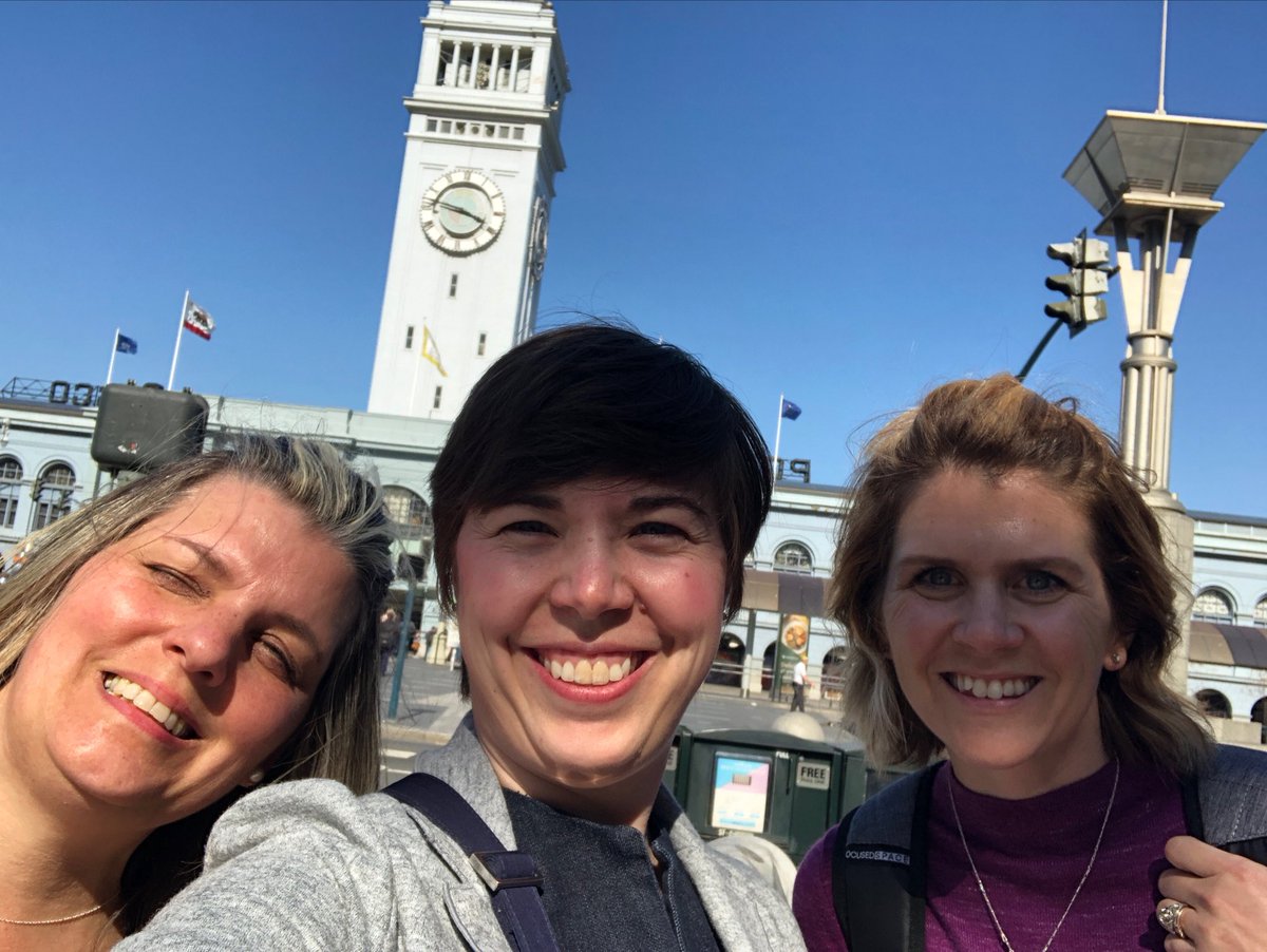 bcheggeseth's tweet photo. A short walk to the Ferry Building before our next visit! #macconnect https://t.co/clG5Wcr1By