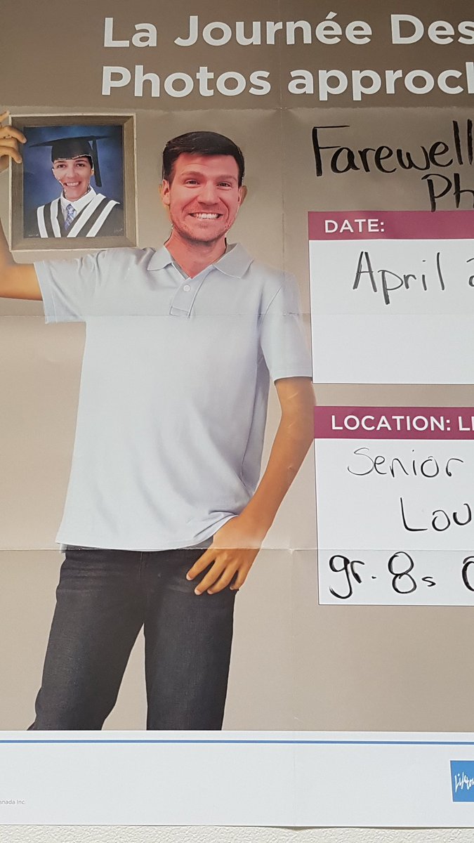 Ahh classic #grade8 teachers. FAREWELL PHOTOS on the 2nd. <a href="/TheJanClan/">Jan Clan</a> <a href="/MillikenNation/">Ethel Milliken School</a>