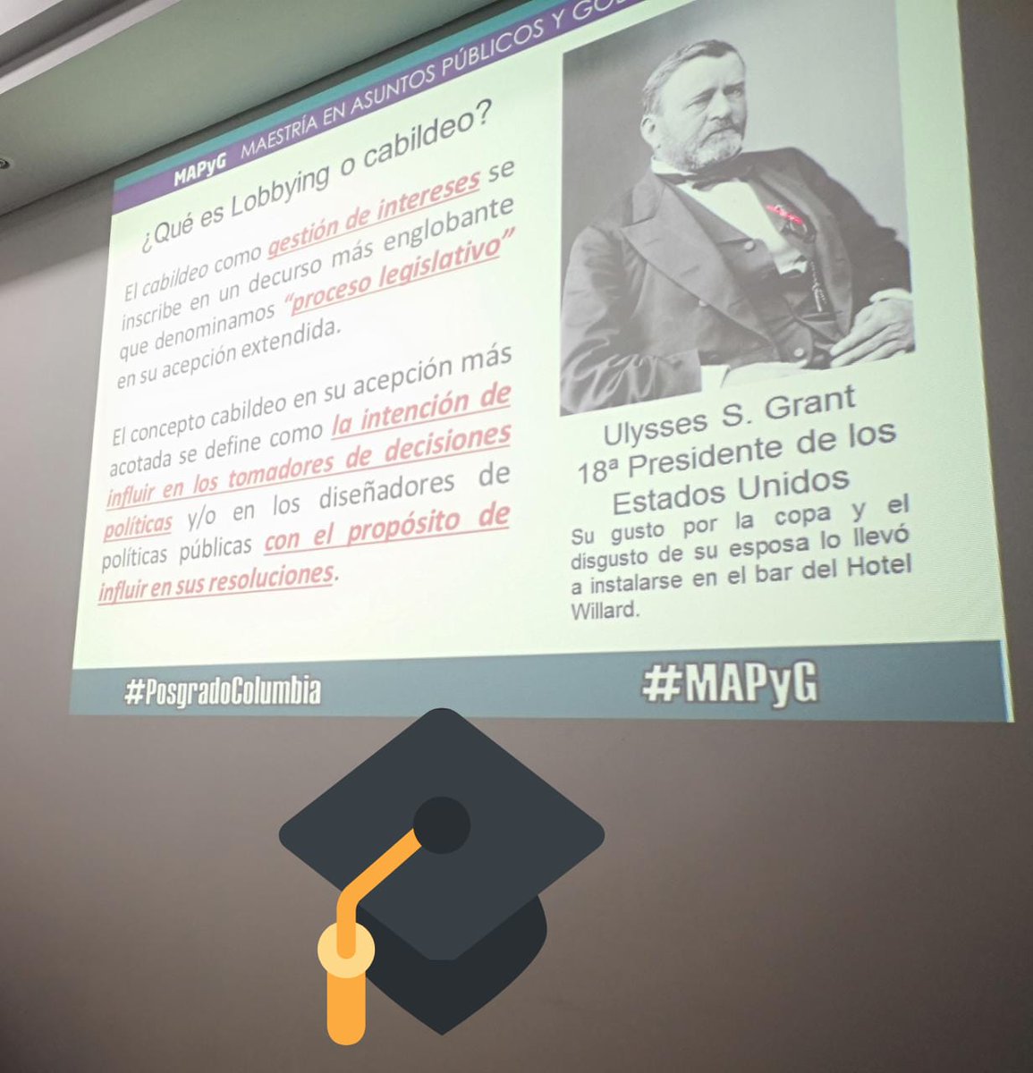 "El aprendizaje es señal de buscar ser mejores, para uno y para la sociedad"

#PosgradoColumbia #MAPyG #ColumbiaPy