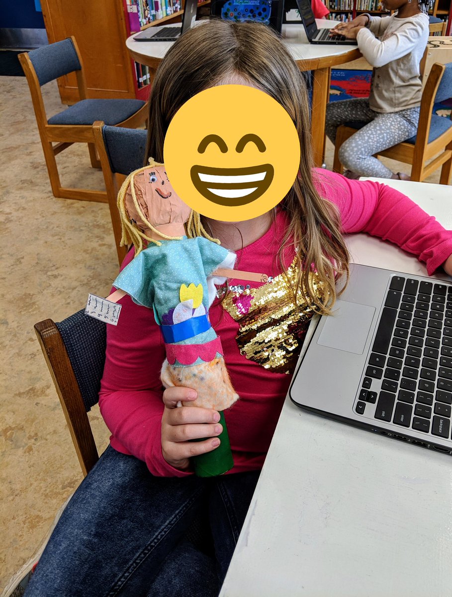 shulertech's tweet image. Second graders created videos about community helpers 👩‍🍳👩‍🔧👮👩‍🚒👷 in Media with puppets and drawings they made in Art!  @DoInkTweets #STEAM @beverettjordan