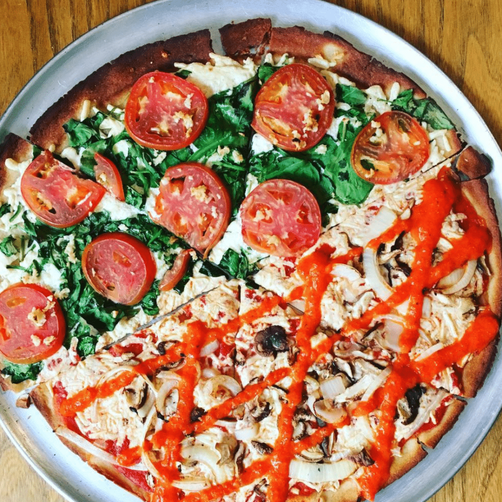 333GrandStreet's tweet photo. Make today a #MeatlessMonday! @HobokenGirlBlog features five tasty vegan pizza spots 🍕 in #JerseyCity and beyond to satisfy your dairy-free, meat-free needs. https://t.co/heGbMJNP8o https://t.co/ImsC7cCLPD