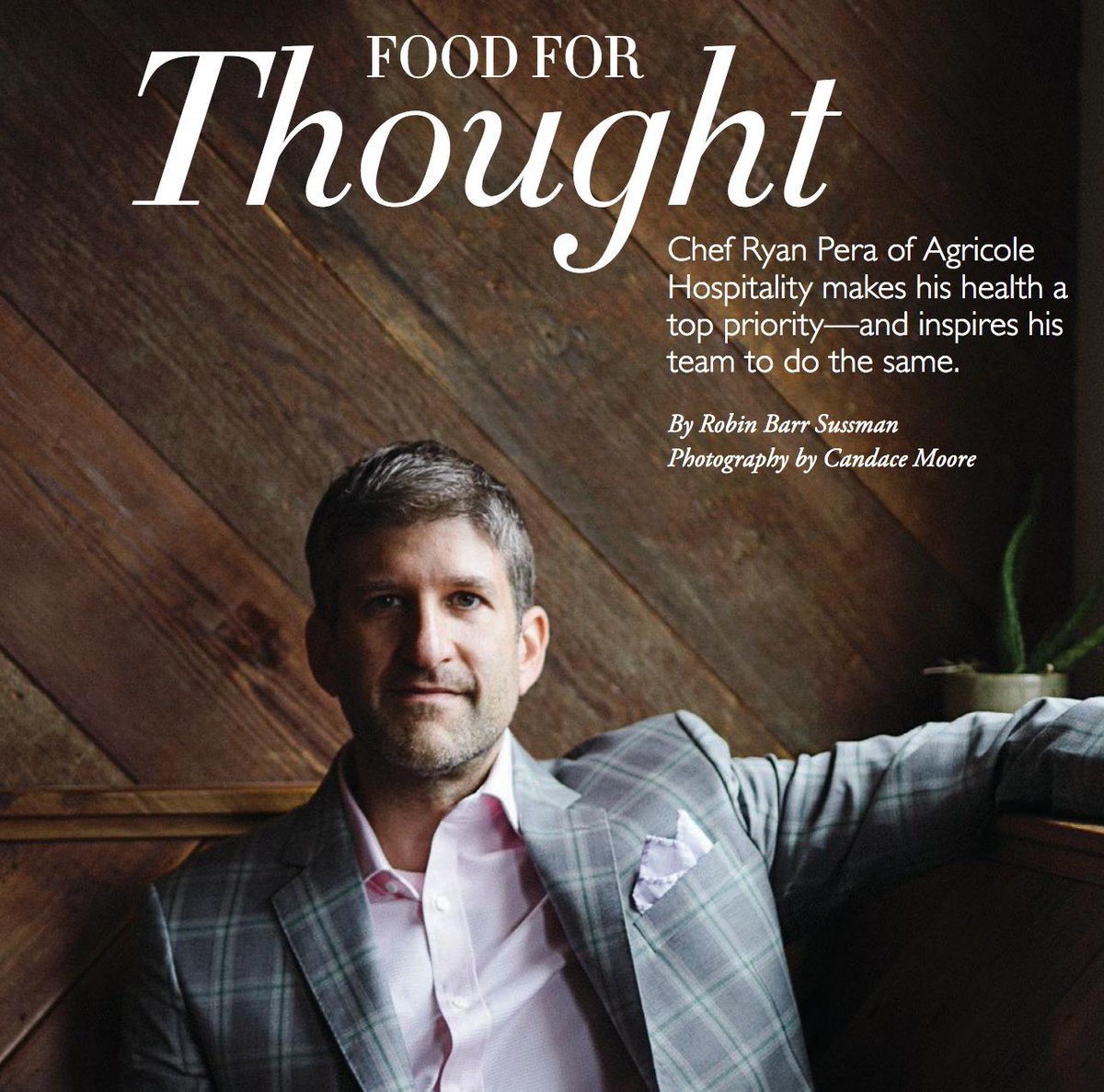 The March issue of <a href="/houstonmodlux/">Houston magazine</a> features Chef Ryan Pera's process in creating healthy dishes at Coltivare. In his journey with health &amp; food, Chef Pera steers #AgricoleHospitality team-members toward healthy aspirations. Full article by <a href="/sussout/">Robin Barr Sussman</a> here: bit.ly/2HoustonLux