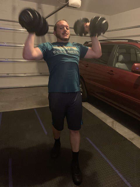 Jobuffalo2's tweet photo. #p90x3 #eccentricupper #doyourbest
Day 36 of 90 smashed! Btw #mrhyde preworkout is amazing! #AlwaysEntertaining https://t.co/HiVRRKFwmO