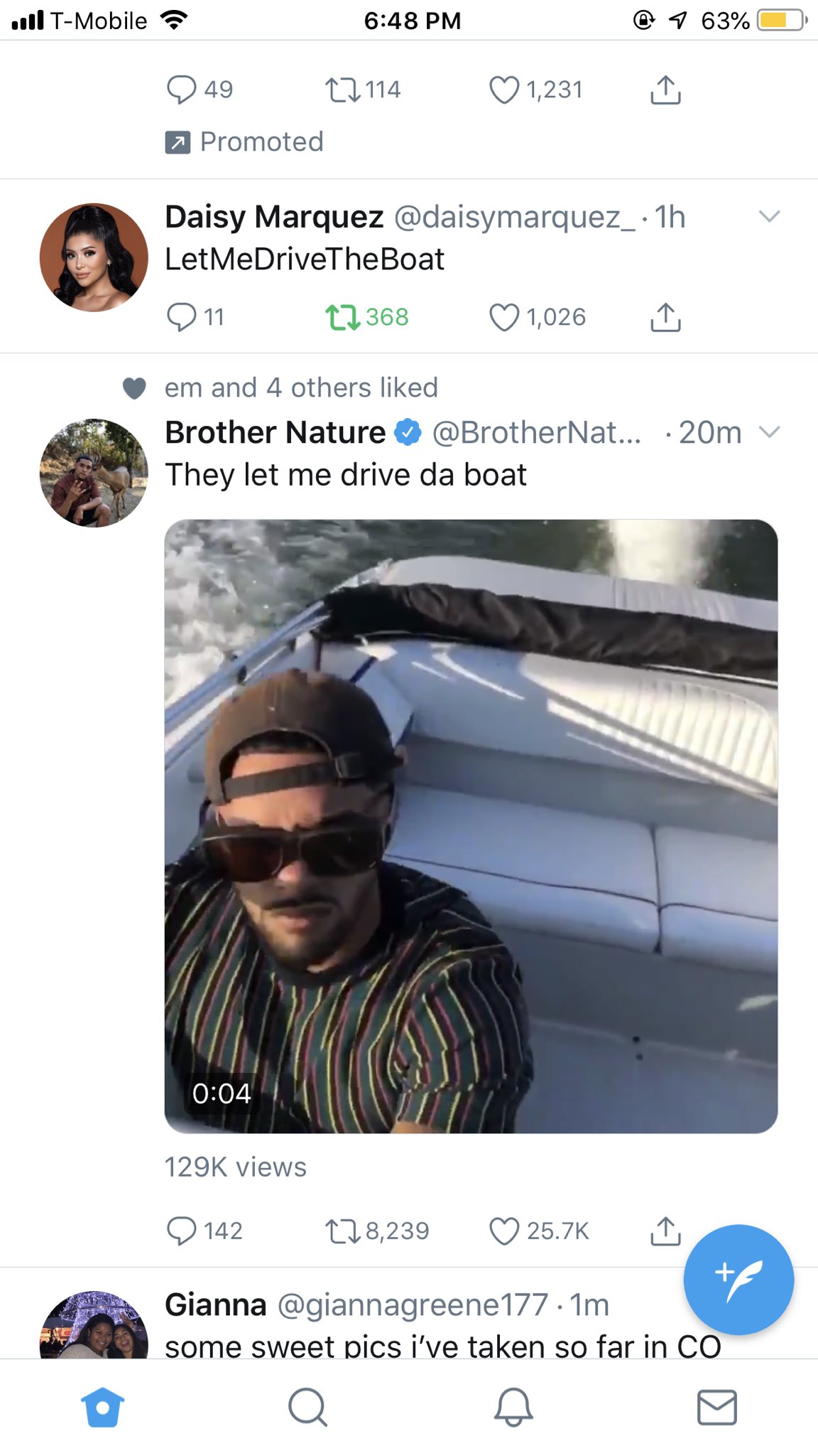 Daisy Marquez On Twitter Letmedrivetheboat Twitter