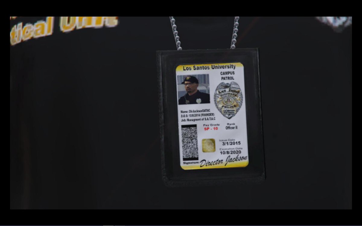 DirJacksonSATAC's tweet photo. Made a few IDs for State Police and Campus Police.  New Badge work coming soon! https://t.co/NAnuS9ii21