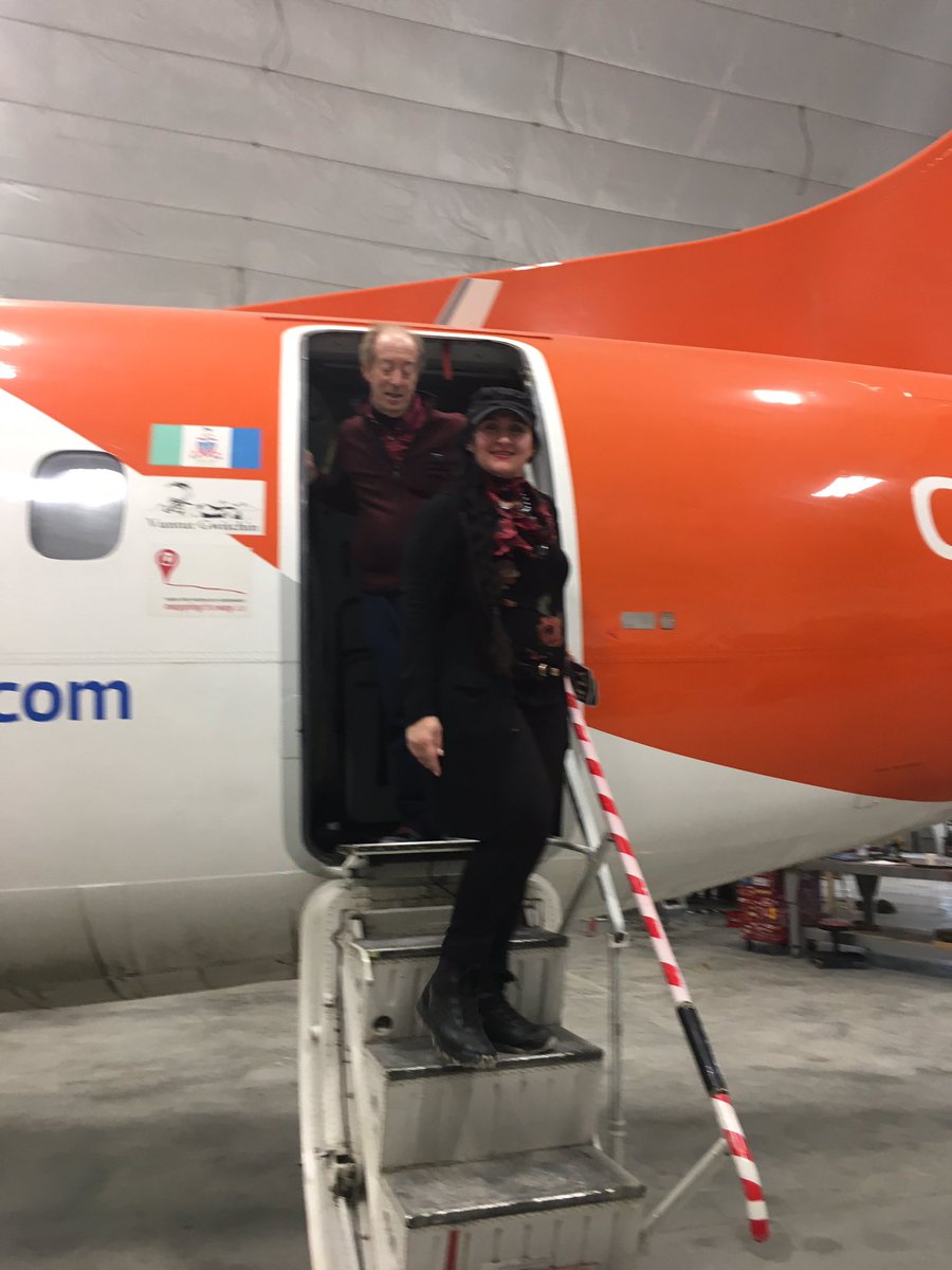 TravelYukon's tweet photo. A fun and informative site visit of @flyairnorth! #MeetingsYukon #YCBFAM https://t.co/C6JHtdLQ59