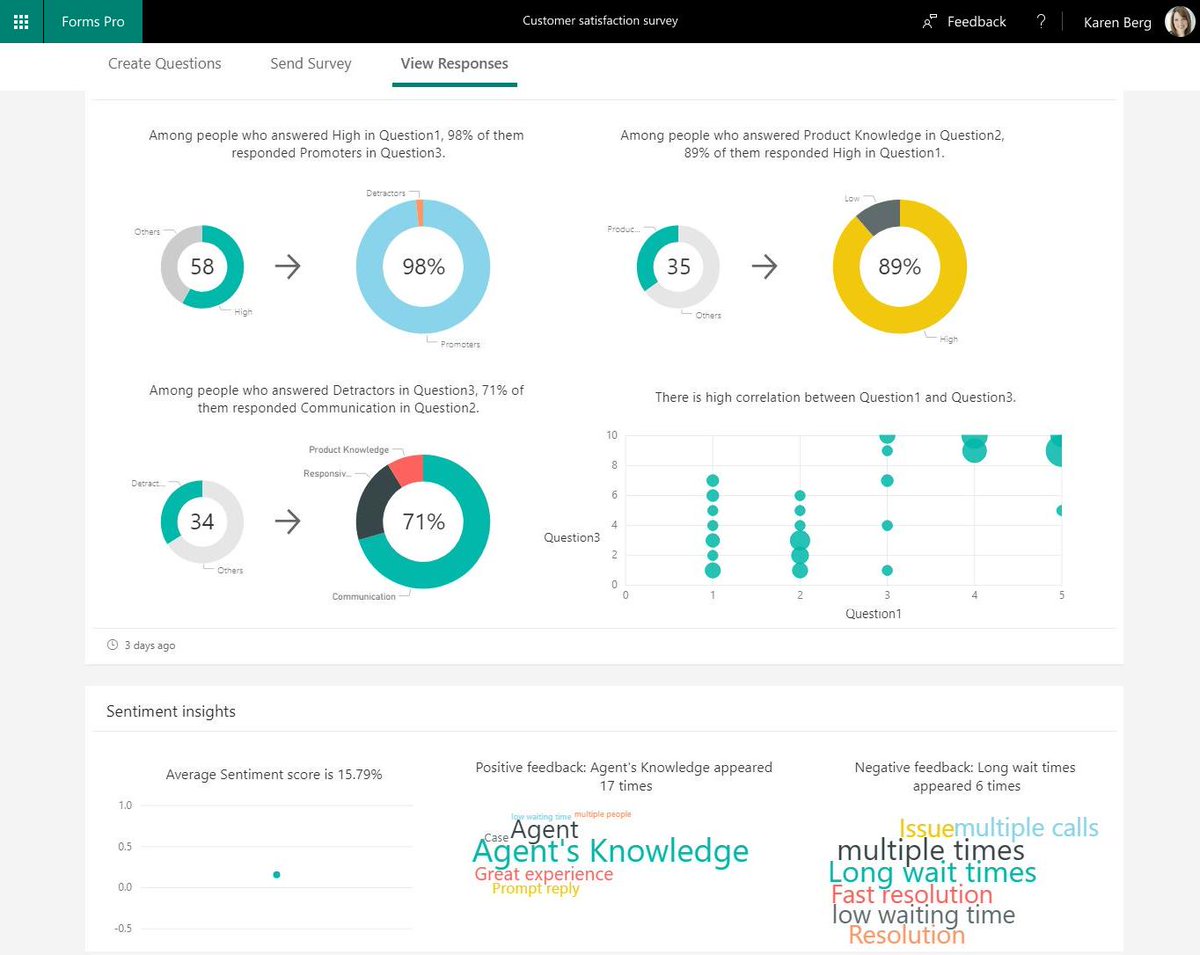 jukkan's tweet image. #MicrosoftFormsPro is now available for preview. Spin up an environment to test how this survey experience works with CDS data backend and #MSDyn365 customer data: bit.ly/2ufNzG0