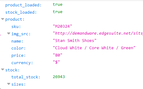 We are aware that the web version of our stock checker is not working. The API is currently prioritized and still working fine!