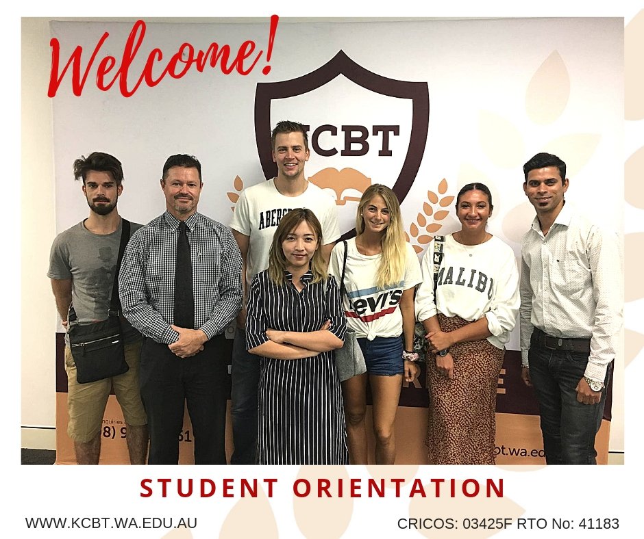 Welcome to our new students who started with us this week.

#kcbt #keystonecollegeperth #orientation #newstudents #internationalstudents #perthstudents #studyperth