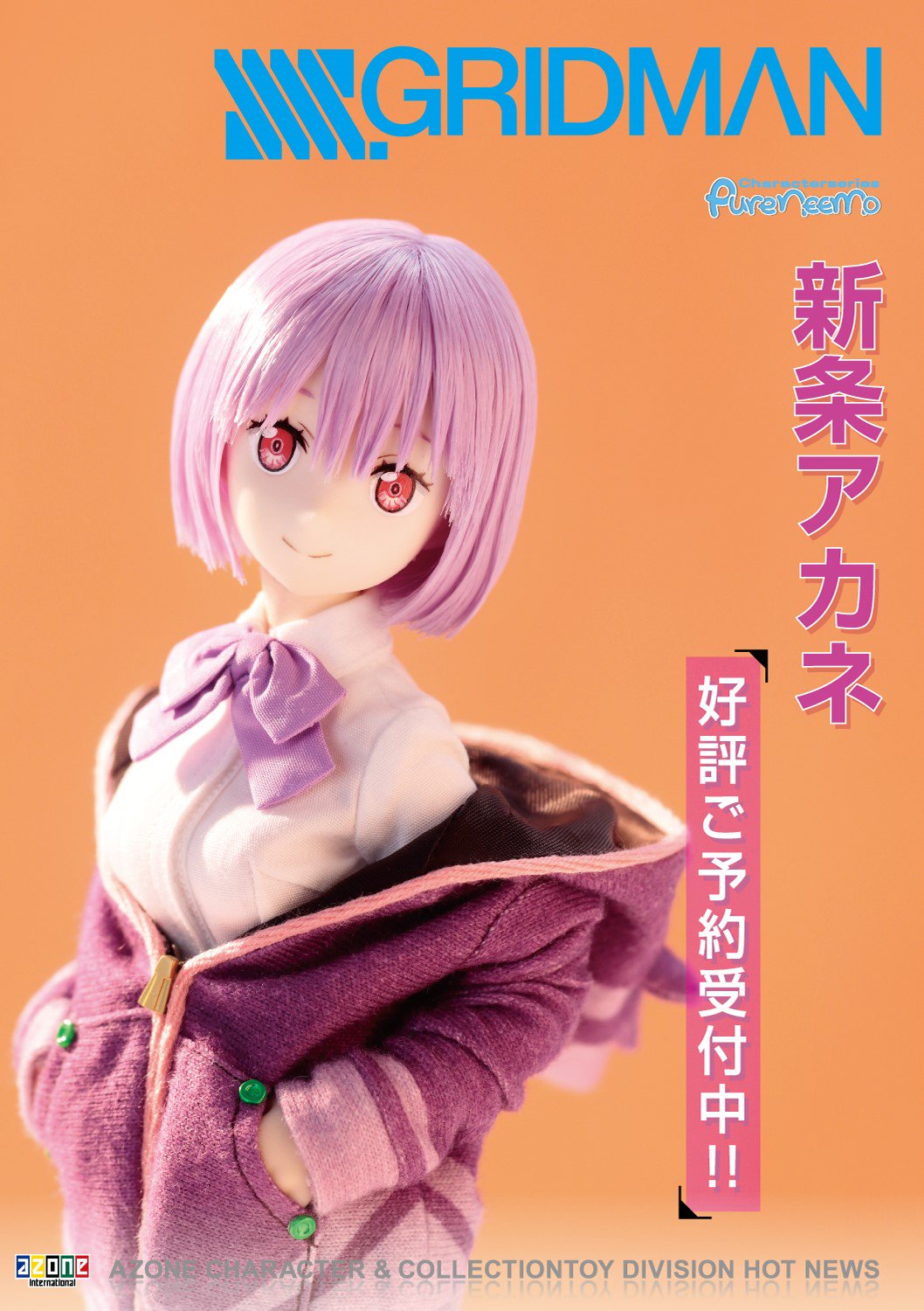 アゾン ピュアニーモキャラクターシリーズ SSSS.GRIDMAN 宝多六花