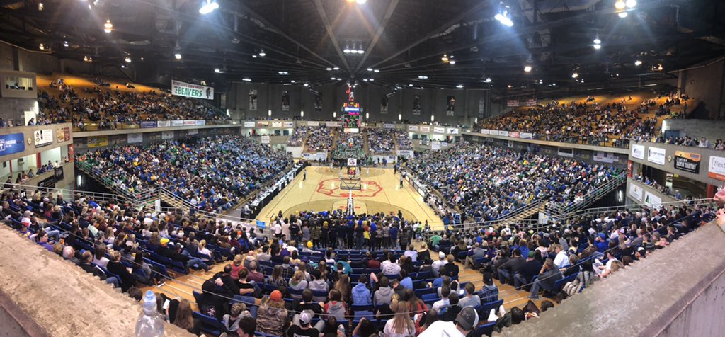 coach_feller's tweet photo. Big shout out to the City of Minot, Minot State University and all those that had a part in making the “B” a special place. Still the best place to have a tournament. #NDstateb19 https://t.co/0OAPu12wvS