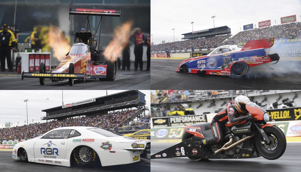 B. Force, Hight, Brogdon and Hines No. 1 Qualifiers at 50th Annual Amalie Motor Oil NHRA Gatornationals
-->   motorracingpress.com/?p=52210
__
<a href="/BrittanyForce/">BrittanyForce</a> <a href="/roberthight7000/">robert hight</a> <a href="/RodgerBrogdon/">Rodger Brogdon</a> <a href="/AndrewHinesPSM/">Andrew Hines</a> <a href="/NHRA/">NHRA</a> <a href="/MelloYello/">Mello Yello</a> #AmalieMotorOil #GatorNats #50thGatorNats🐊