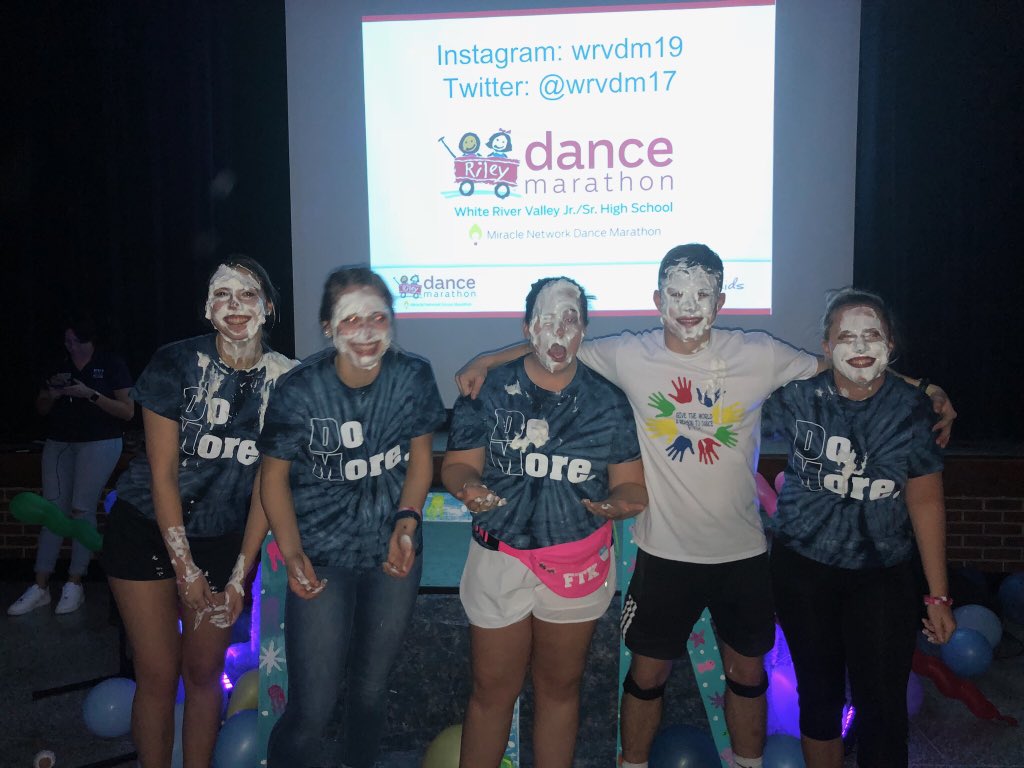 WRVwolverines's tweet photo. Top 5 fundraisers for 2019 Riley Dance Marathon.
Bethany Nickless
Hannah Halt
Kate Records
Joe Records
Emma Records!!!! https://t.co/SmJ621kDud