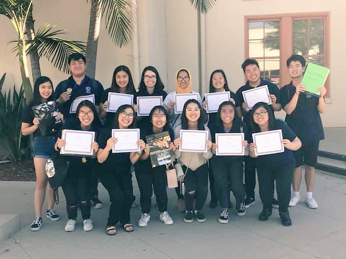 MrZiebarth's tweet photo. This year’s @BaronNews crew is no fluke! After taking 1st in OC, they snagged 3rd place today at @SoCalJEA as they competed against 26 other schools from all over Southern California. So proud of their work and dedication, stoked for their accomplishments! #jerdchat #journalism https://t.co/AkUox9HaWD
