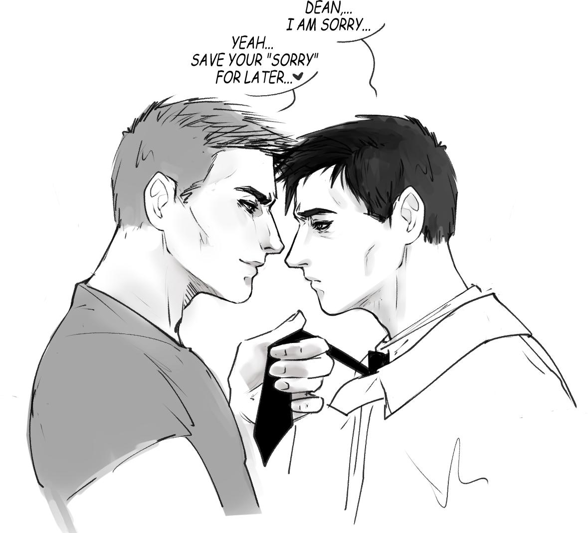 SuperMuuhCow's tweet photo. So much time has passed...
but I still love and ship those two...
#destiel #deanxcastiel https://t.co/6ja5ptpeKL