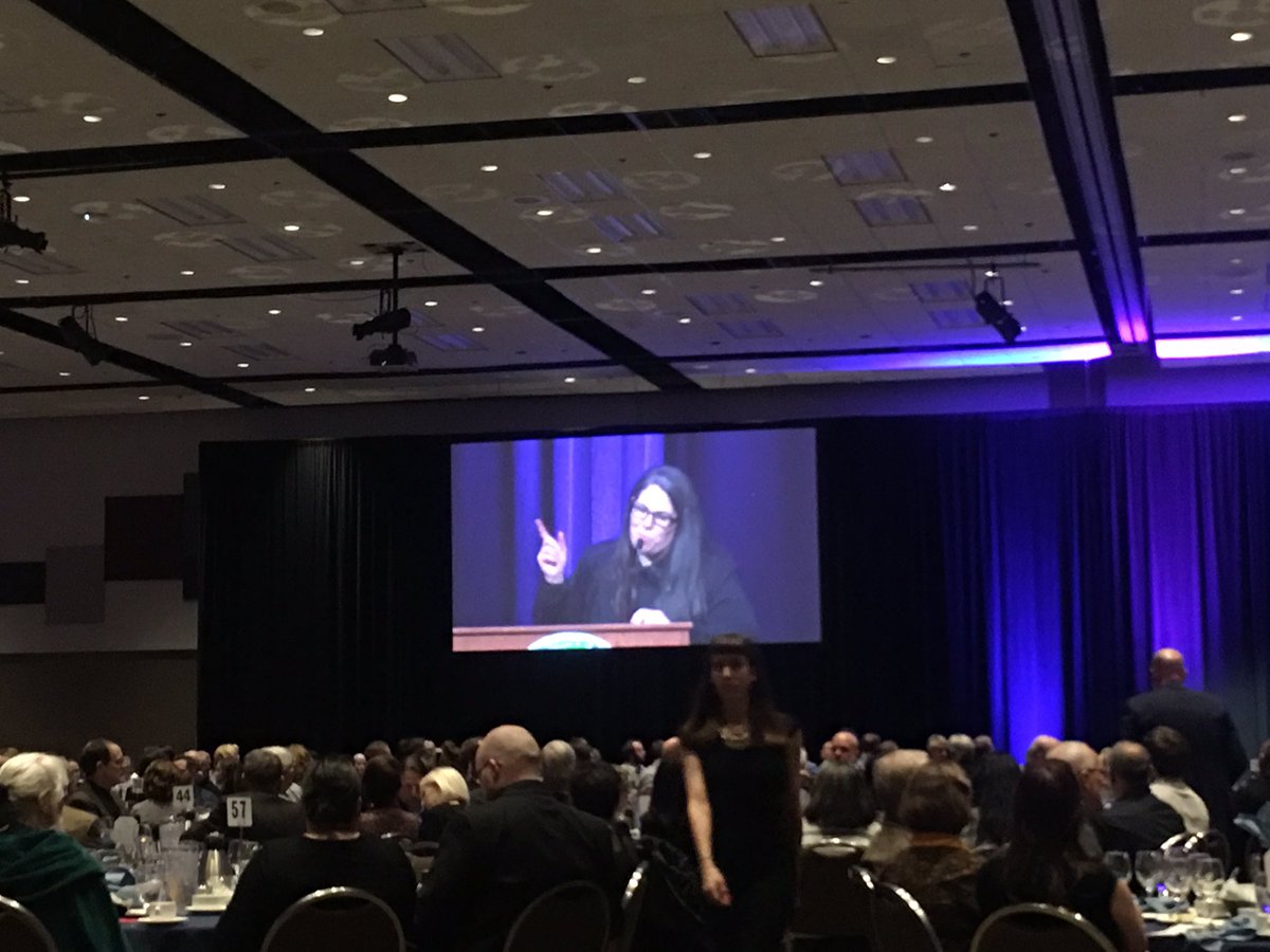 IdahoDems's tweet photo. Our new party chair, @Vanforthewin! #idpol #FBCG19 https://t.co/tKJtMYi9jh