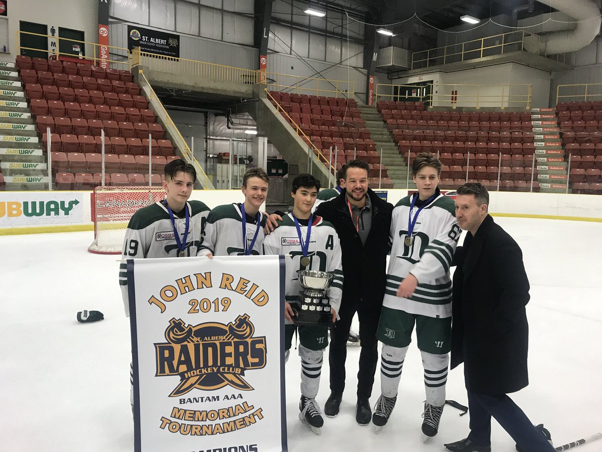 Big thank you this year to <a href="/DeltaWildHockey/">Delta Hockey Academy</a>, my coaches and teammates on a great season we had!