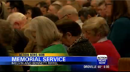 ActionNewsNow's tweet photo. RIFFEL BROTHERS REMEMBERED - The North State remembered Melvin and Bennett Riffel in Redding today. The brothers were killed on Ethiopian Airlines flight 307. #Redding #Chico #Riffel #RiffelBros #Flight307 https://t.co/MGSY1c9o0n https://t.co/v8wALSo3r8