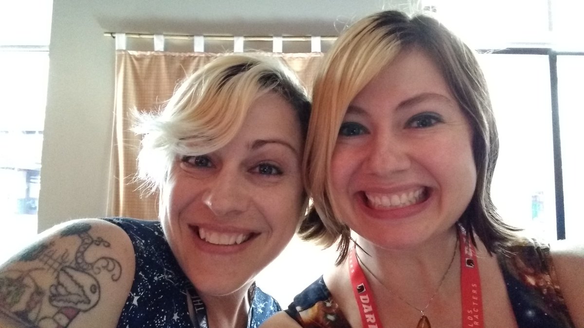 natalie_hinkel's tweet photo. Hey #ECCC2019 - you wanna see these darling faces get plastered while talking about the coolest, nerdiest science news? Then come to our panel: Live Recording of the Science Bar Podcast in WSCC 3B. Special guests @jradavenport and @sparksciencenow !! https://t.co/5gRxPU4hKg