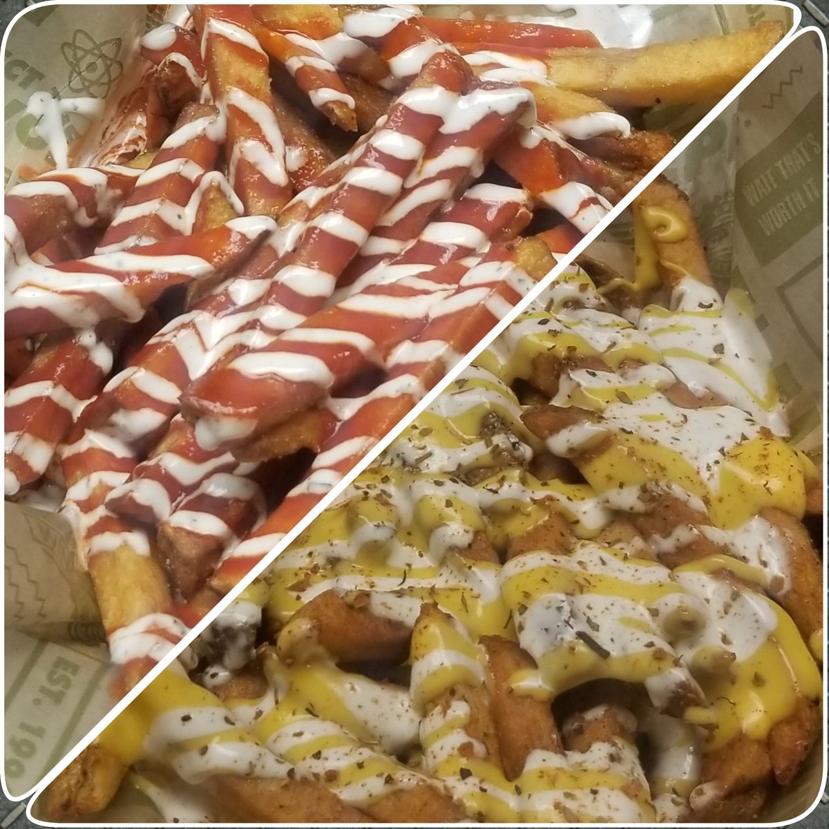 Mmmmm....loaded fries!!!!